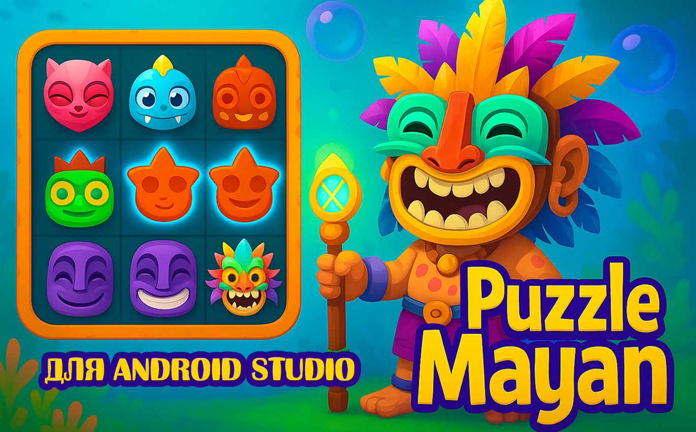 Puzzle Mayan (Admob + GDPR + Android Studio)